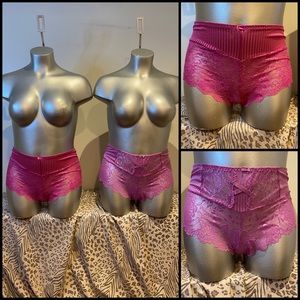 3XL Plus Stretchy Sexy Lace Panty Bundle